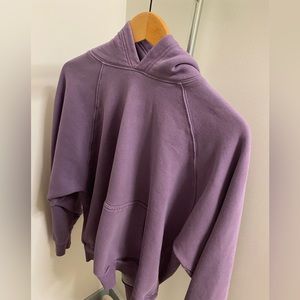 Purple TNA mega fit hoodie